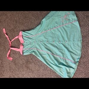 Mint/Pink Sourpuss Flamingo Dress Size XL